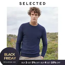 *#Best Price SELECTED Men Autumn Winter Pullovers Cotton Round Neckline New Long-sleeved Sweater Knit S | 419324522 *#Best Price SELECTED Men Autumn Winter Pullovers Cotton Round Neckline New Long-sleeved Sweater Knit S | 419324522