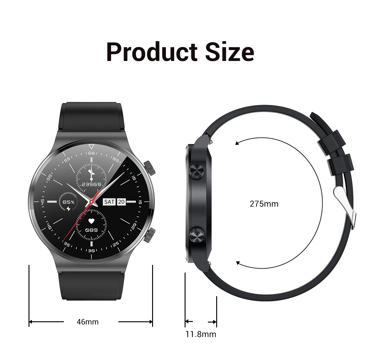 In Stock Global Version Smart Watch GT 2 Pro SmartWatch 14 Days Battery Life GPS Wireless Charging