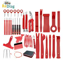 Outil de démontage de tableau de bord de garniture de panneau d'agrafe de porte de trousse à outils de main de retrait de voiture