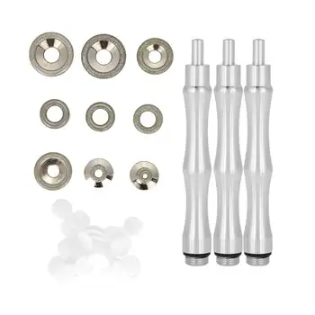 

Roller Face Tools Replacement Microdermabrasion Dermabrasion Tips with Handle Stainless Steel Filter