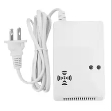 Детектор угарного газа, датчик сигнализации, датчик утечки природного газа, сжиженного нефтяного газа Предупреждение ющий детектор, устройство безопасности для дома, 85-260 В, белый цвет