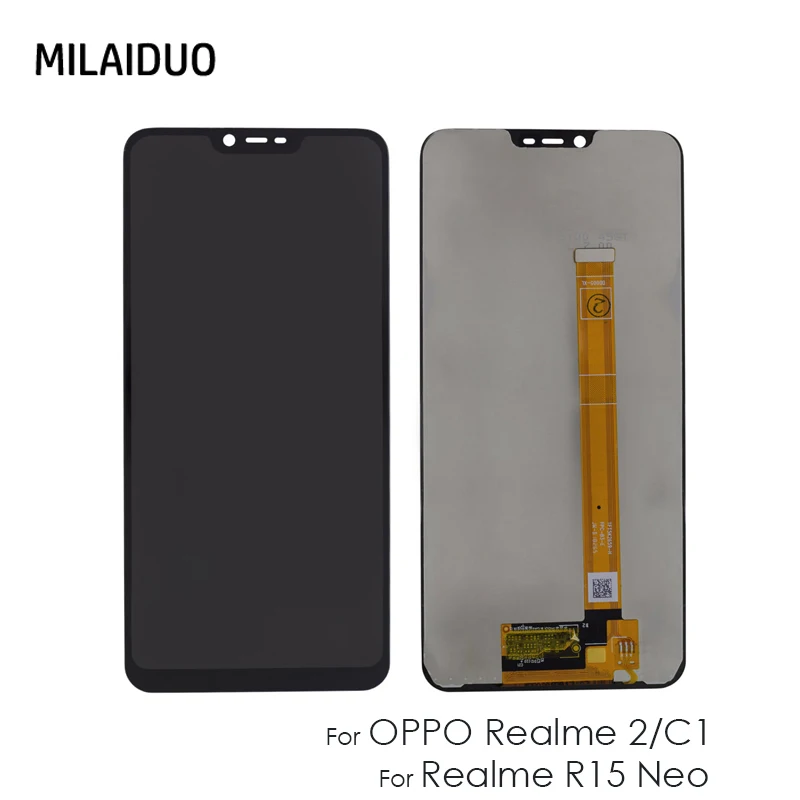 

LCD Display For Oppo Realme C1 2019 RMX1811 6.2'' IPS Touch Screen Digitizer for Oppo Realme 2 R15 Neo LCD Assembly Replacement
