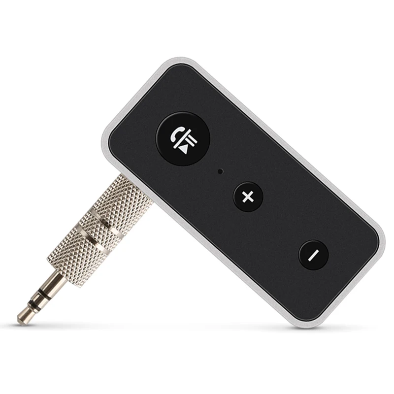 Abkt-bluetooth 5,0 аудио приемник 3,5 AUX автомобильный динамик гарнитура Универсальный один для двух звонков
