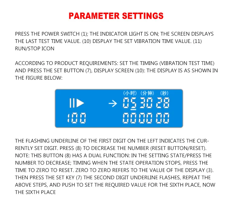 110v 220v Vibration Test Machine Bench Stereo Vibration Tester Power Frequency Vertical Vibration Table Machine MP-3000A