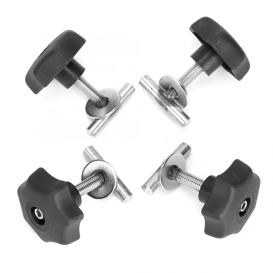 4Pcs Mounting Screws Locking Rail Stainless Steel T Bolts Fit for Multivan Bus T5 / T6 ab BJ 2003 Car Accessories | Автомобили и