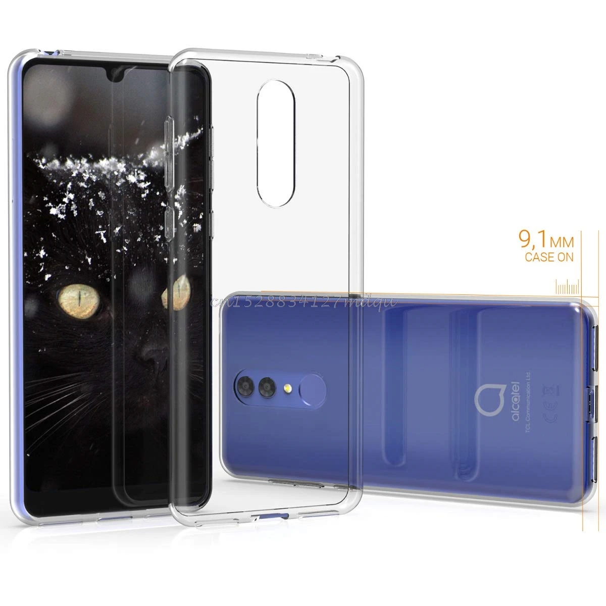 Для Alcatel 3 3L чехол из закаленного стекла Мягкий силиконовый чехол для телефона с полным закаленным стеклом для Alcatel 3 5053Y 5053D 5053K