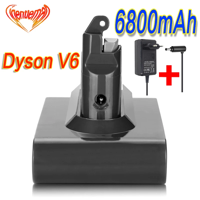 Dyson V6 батарея 6800mAh 21 6 V литий-ионная для dyson dc62 DC58 DC59 DC61 DC74 SV09 пылесос + зарядное