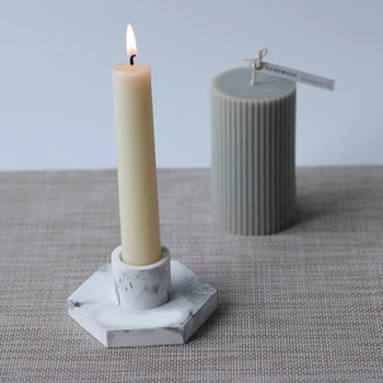 

Mould Casting Silicone Hexagonal Candle Holder Mold Resin Making Epoxy Craft Tool DC156