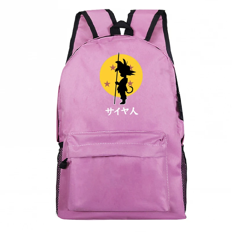 1 Mochila dragon ball backpack Back to school bag Travel knapsack Boy Girls bookbag packsack laptop shoulder bag - Цвет: 1