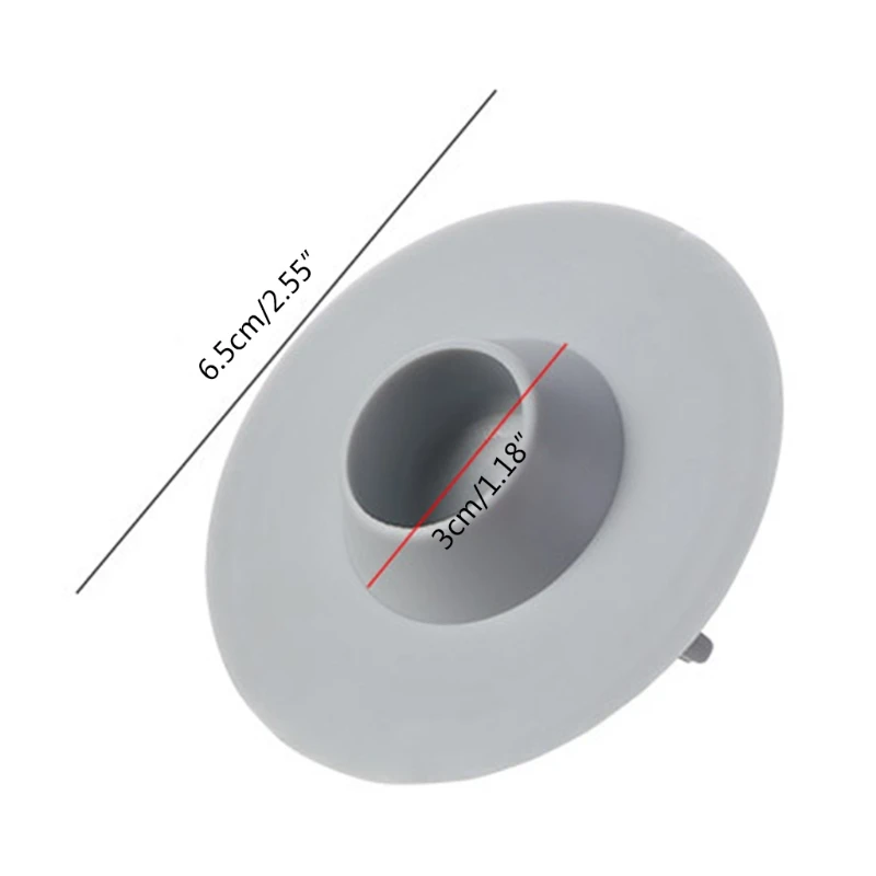 Drain Stopper Basin Drain Stopper Bathroom Sink Plug Silicone Drain Stopper Washbasin Drain Plug Bathroom Sink Stopper Silicone Drain Stopper Bathroom Floor Drain Cover Kitchen Sink Deodorant Insect-proof Sealing Plug Universal Round Cover
