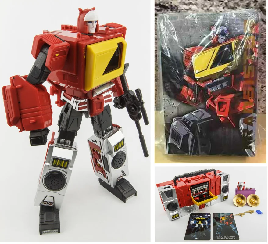 Новая игрушка-трансформер KFCToys пропорция красный транзистор фигурка в наличии |