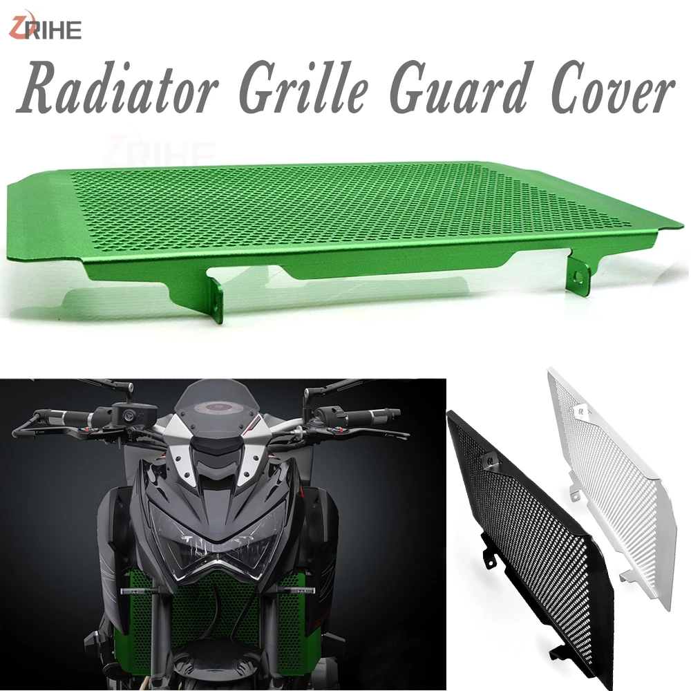 

New Motorcycle Accessories Radiator Grille Gill Guard Oil Cover Fuel Tank Protector Net For kawasaki z800 z800e 2013-2017