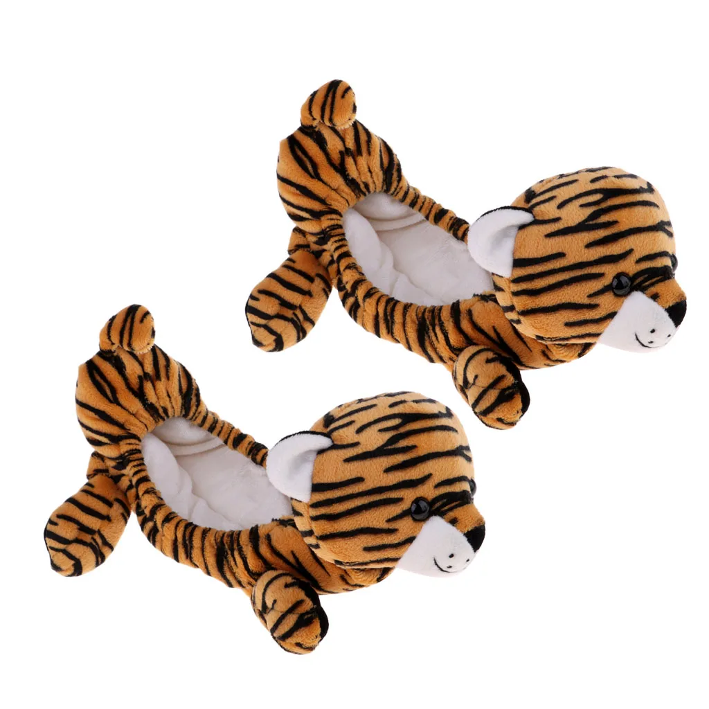 Ice/Figure/Hockey Skating Sports Blade Terry Cloth Covers-защищает лезвие от ржавчины и сколов(1 пара - Цвет: Tiger