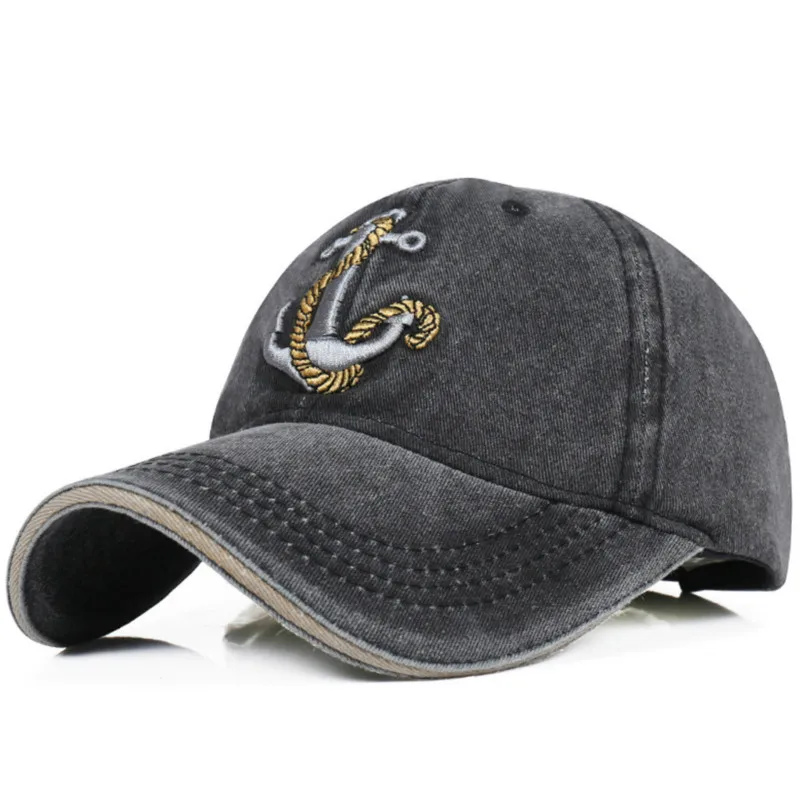 

Explosive Boat Anchor Water Wash Lady Embroidered Recreational Baseball Cap