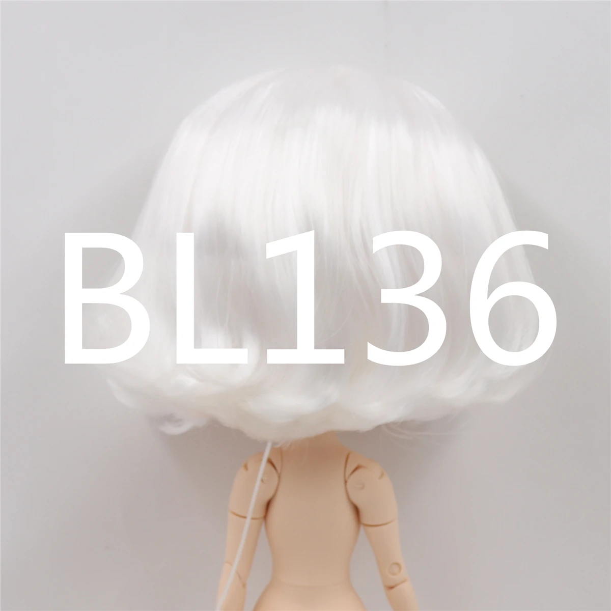 Neo Blythe Doll Silver Hair with Takara RBL Scalp Dome 1