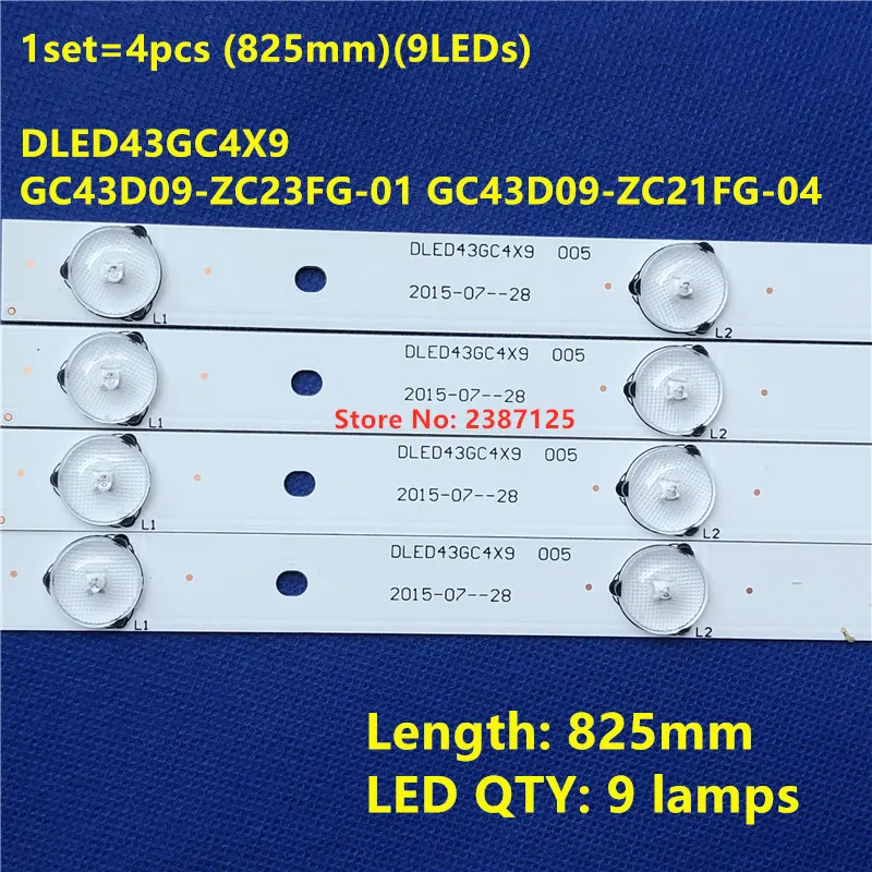 Светодиодная лента для Ph ilips 43 'ɽ светодиодный 43GC4X9 GC43D09-ZC21FG-04 43PFF5021 43PFF5011 T4312M