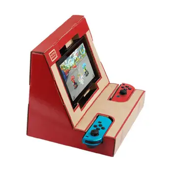 

DishyKooker Foldable Cardboard DIY Case Switch Stand Kit for Nintend Toy-Con Joy-Con Play