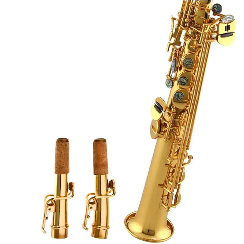 LAIIMAN прямая труба сопрано Sax B плоская 475 латунь Музыкальные инструменты профессионального класса с чехол. Мундштук Рид подарок