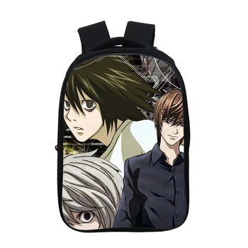 

Sac A Dos 14.5 Inch Death Note Printed Backpack Rucksuck Students Bookbag Teenager Backpacks Girls Boys Travel Bagpack Mochila