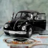 2022 nouvelle arrivée rétro Vintage coccinelle moulé sous pression tirer arrière voiture modèle jouet pour enfants cadeau décor mignon Figurines Miniatures ► Photo 3/6