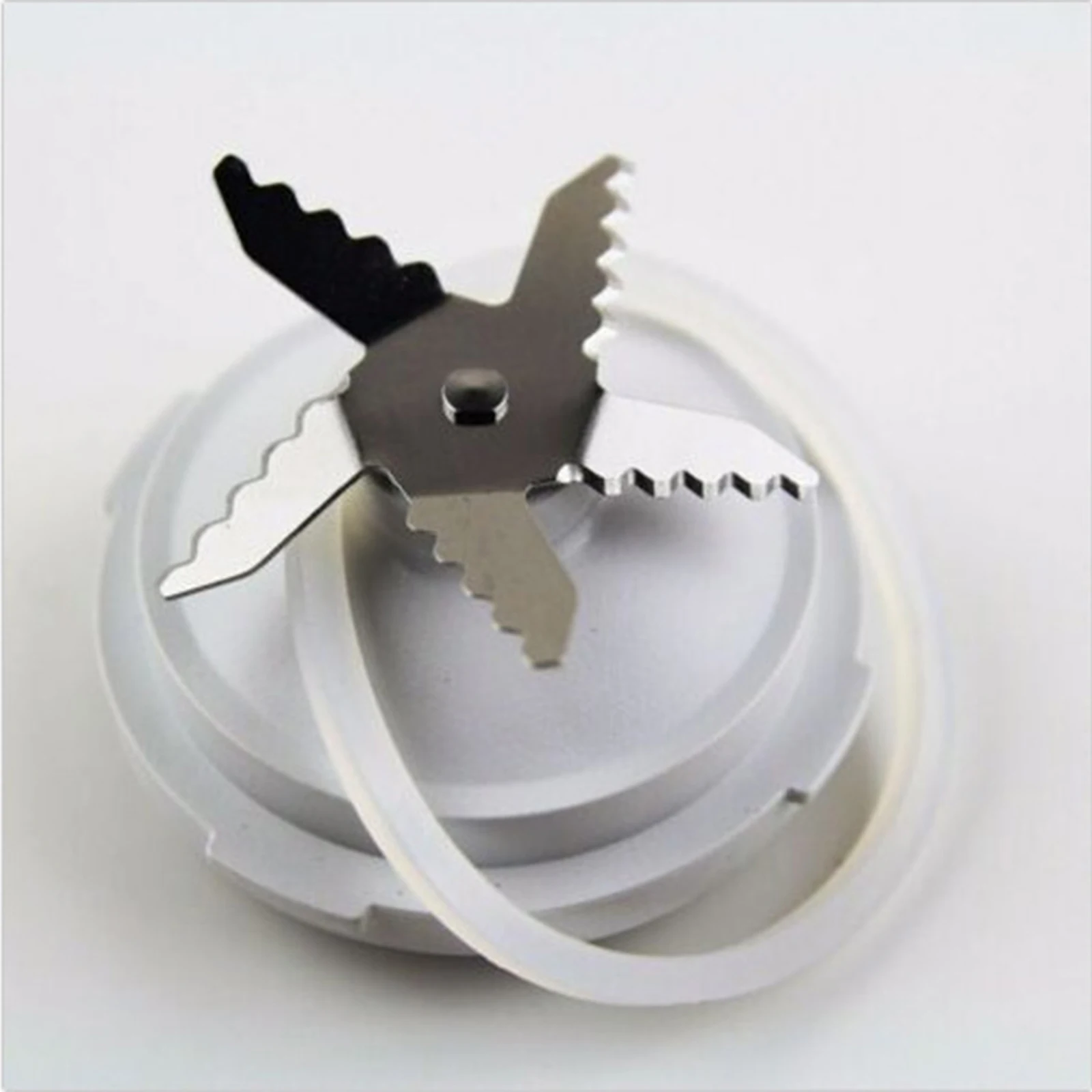 

Stainless Steel Hardened Five Mixing Cutting Blades Knife for Philips HR7625 HR7620 RI7620 HR2160 Juicer Blender w Sealing Ring