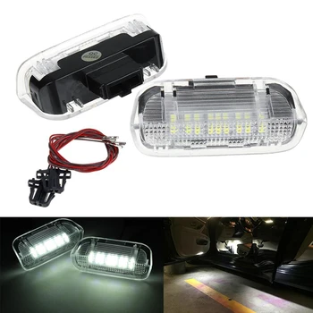 

For Volkswagen VW Touareg Teramont CC T-ROC Arteon Phideon Sharan Magotan Passat White Red Light Car Door Light Original Lamp