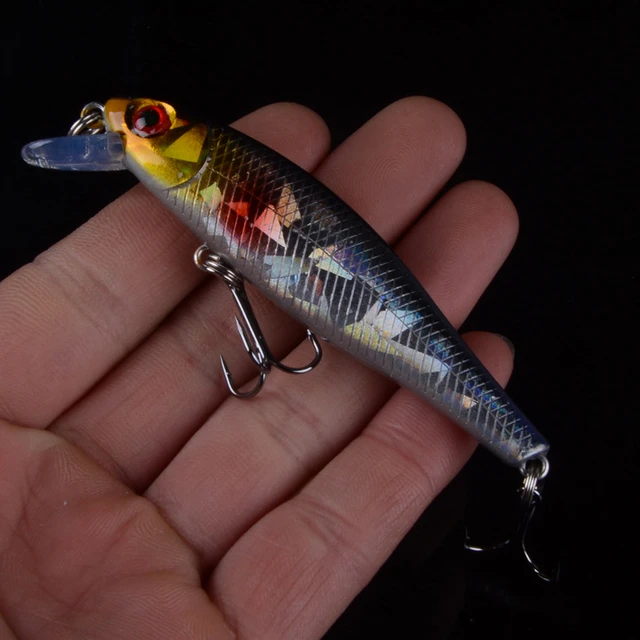 Cheap 1pc 12cm 13.8g Big Minnow Bait Lifelike Pike Lure Travel