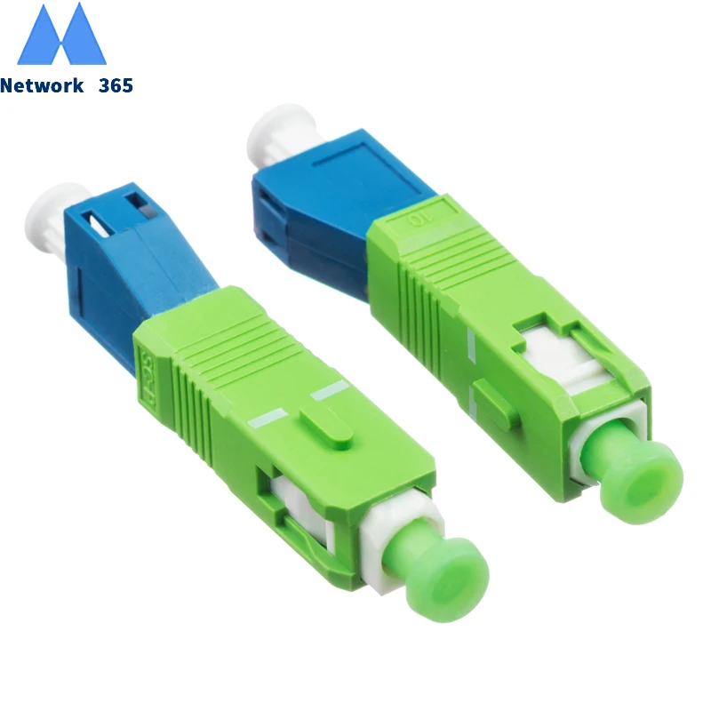 

Free Shipping 5pcs/lot SC/APC-LC/UPC Singlemode Optical Adapter SC Male to LC Female Fiber Optic Adapter