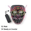 35 Style New Halloween Party Mask Glowing Carnival LED Mask for Party Multicolor Luminous Mask Halloween Decoration ► Photo 3/6