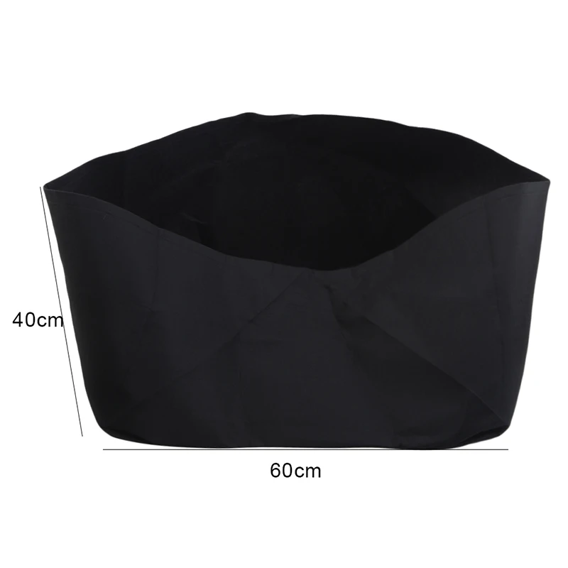 1Pcs Fabric Raised Garden Bed Square Garden Flower Grow Bag Vegetable Planting Bag Planter Pot With Handles For Plants Flower