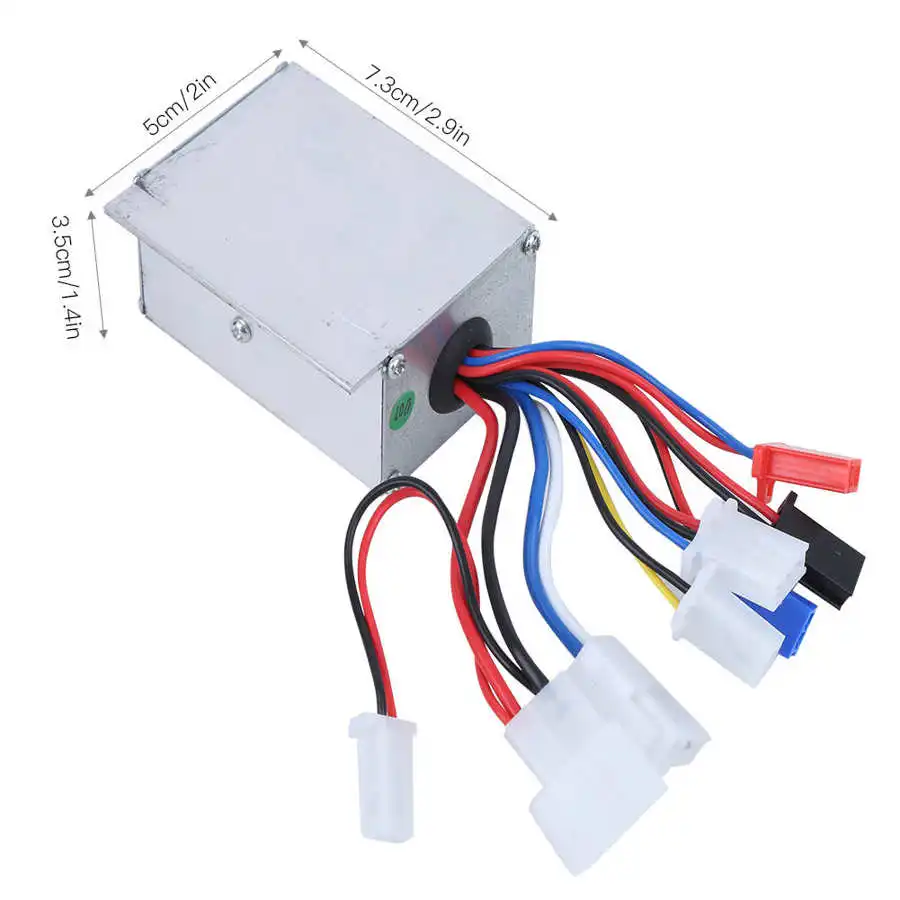 Электрический скутер DC 24V 250W Матовый контроллер электрический велосипед мотор