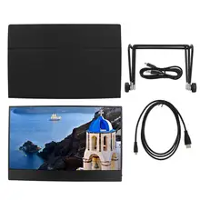 Ультратонкий 15,6 дюймовый портативный монитор с HDMI дисплеем 1920*1080P для PS4Pro/XBOXONE/переключатель для Raspberry Pi/настольного компьютера/ноутбука