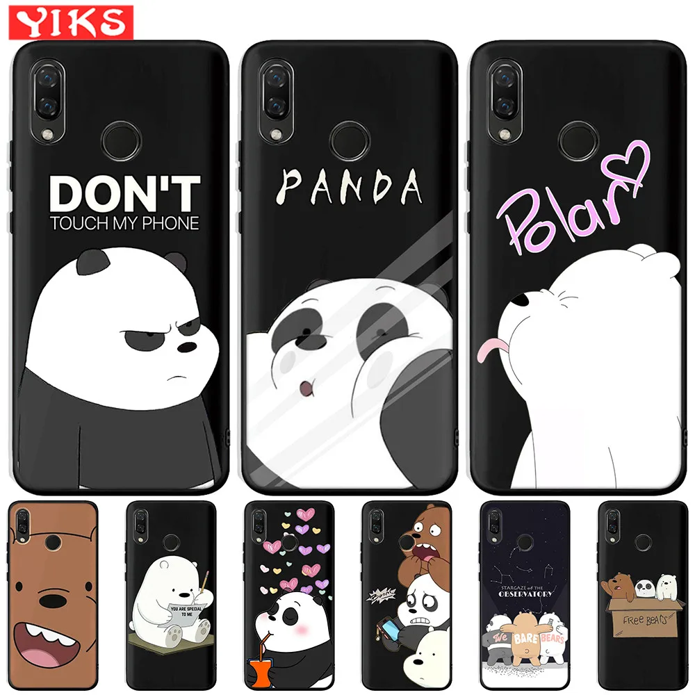 

Lovely Panda Silicone Phone Case For Honor 20 9X Pro 10 20 9 8 Lite 9i 8X 8S 7A 7C 7X V20 View 20 Cover Fundas Coque Etui