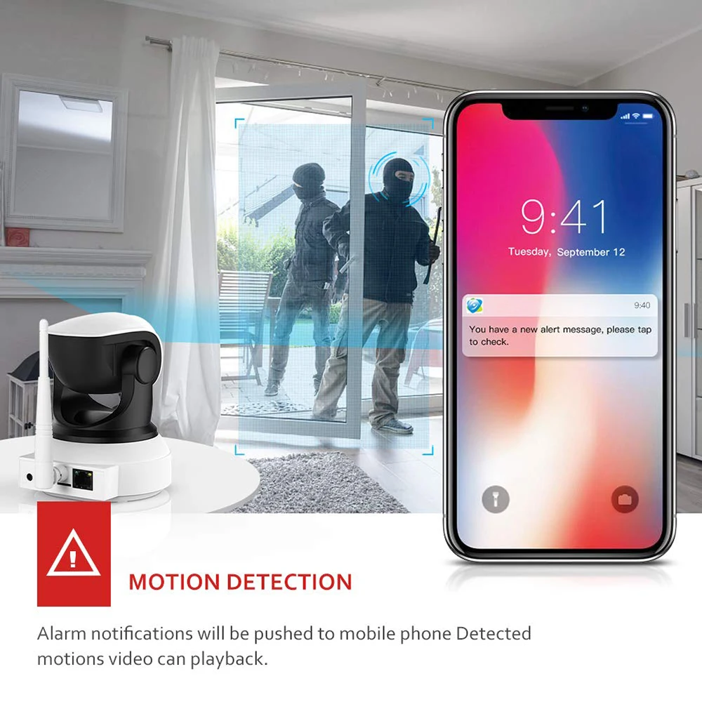 1080P ip камера WiFi Домашняя безопасность для наблюдения в помещении CCTV с HD ночного
