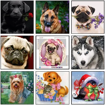 

5D 100% Full cartoon diamond painting Painting Embroidery Animal Diamond art Picture full Rhinestone Wall Decorations Gift