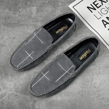 

Summer Shoes Men Flats Slip on Male Loafers Driving Moccasins Homme Big Size 48 Men Casual Shoes Sapato Masculino Footwear Flats