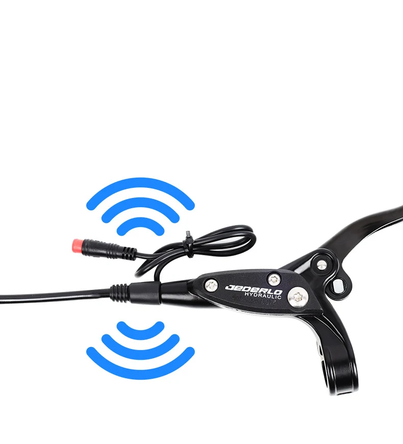 E-Bike MTB Hydraulic Disc brake Set Aluminum Alloy Electric bike scooter Power Control Shifter cut power off Bicycle Brakes mountain bicycle disc brake bicycle disc brake mountain bike disc brake