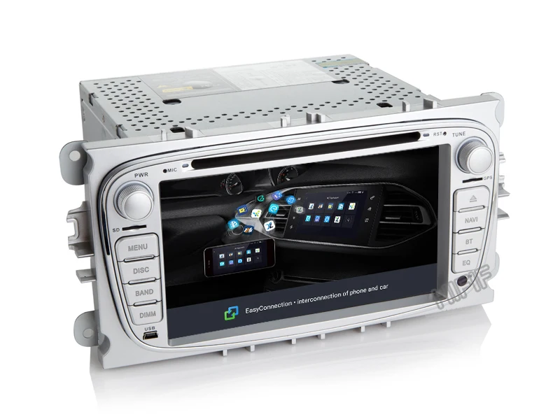 Sale DSP IPS Android 9.0 2 din CAR DVD For FORD focus Mondeo S-MAX C-MAX Galaxy kuga multimedia player GPS radio stereo auto audi 18