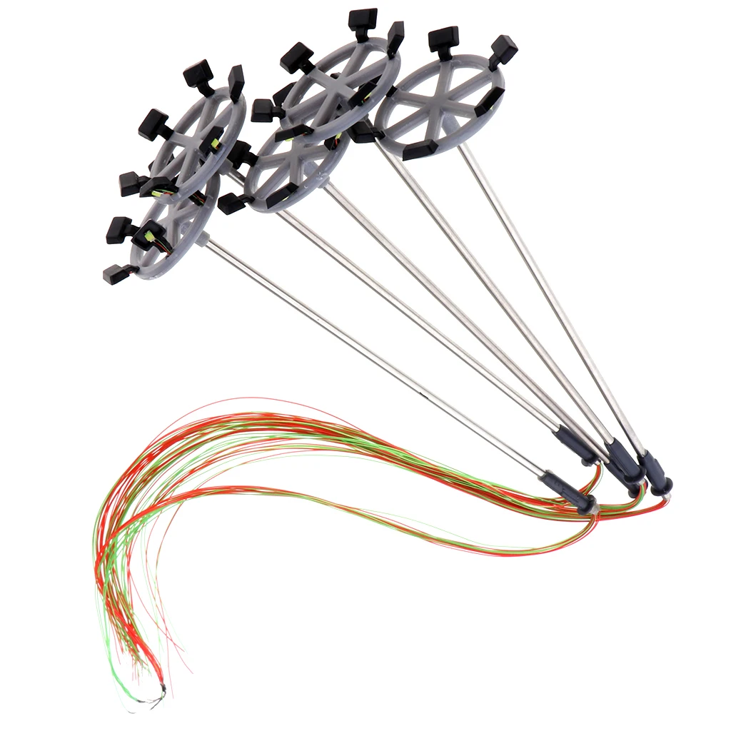 5x 1/100 Model LED Light for Layout Street Sand Table Scene Accessories DIY
