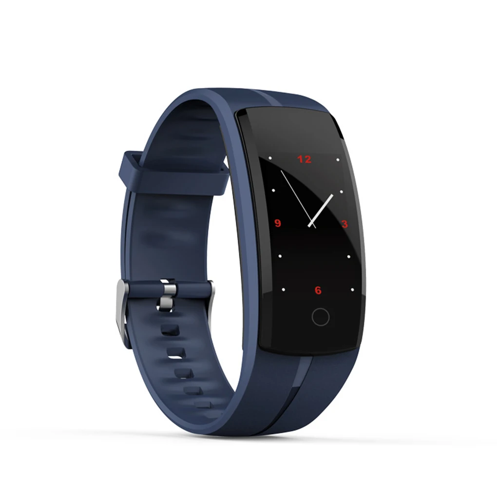 QS100 0,9" Bluetooth Смарт-Браслет мониторинг сердечного ритма Водонепроницаемый Фитнес-трекер спортивные часы