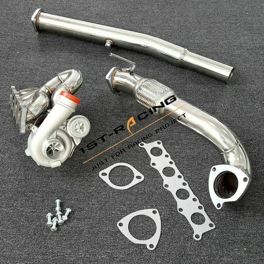 Заготовка F23 Turbo + Decat канальная труба втулка коллектора для Audi S3 TT Seat Leon 1 8 T BAM BFV 225HP|