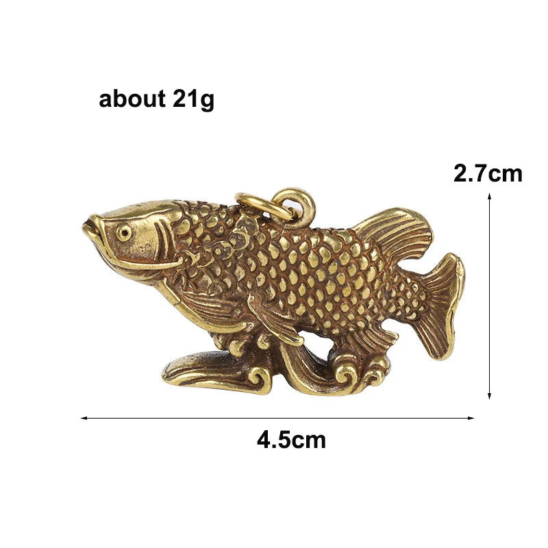 brass fish pendants (7)