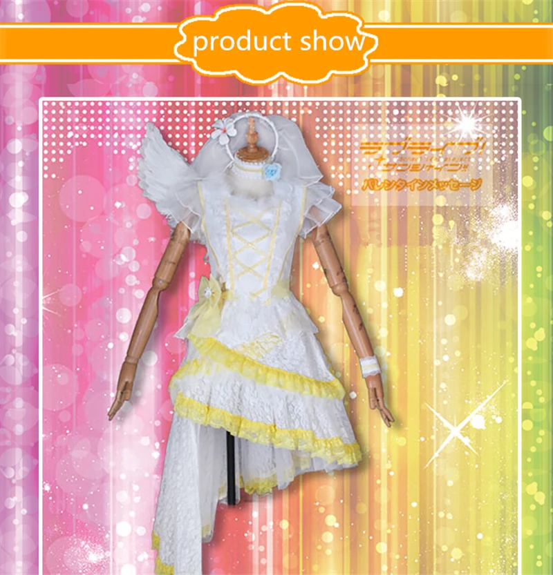 LoveLive! Sunshine! Все члены сакураучи Рико охара Мари 6th Юбилей концерт следующий сверкающие! Женский костюм для косплея, платье