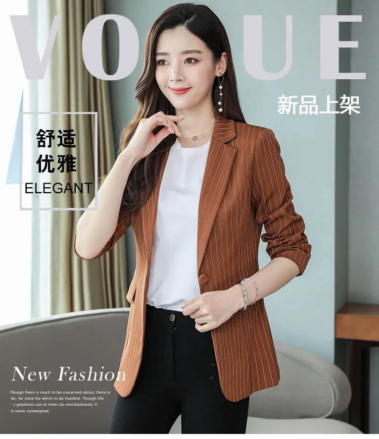 Trajes de mujer Blazers Mujeres y chaquetas 2021 Tallas grandes Tops para mujer Blusas Blazer Coreano Ropa de moda