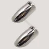 For Chrysler 200 2011-2018 car stickers muffler exterior back end pipe dedicate exhaust tip tail outlet ornament 2pcs 3