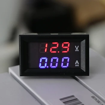 

Mini Digital Voltmeter Ammeter DC 100V 10A Panel Amp Volt Voltage Auto Car Current Meter Tester With Dual LED Display