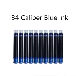 Elegant Black & Blue Fountain Pen Ink Cartridges - 30 Pack (10PCS)