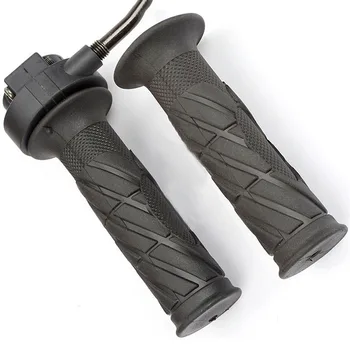 

1 pair Hand Grip Turn ATV Spare Moped Scooter Line Quadbike Motorcycle
