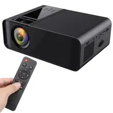 W10 Portable 1080P HD LED Home Theater Projecto 800*480 Resolution Support HDMI VGA Input TF-Card Home Cinema Beamer 110-240V