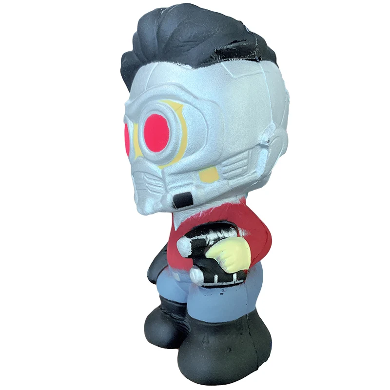 discount Kawaii Marvel Star-Lord Squishy Slow Rising Cartoon Doll Soft Squeeze Toy Stress Relief Creative Fu